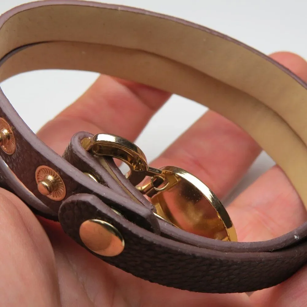 Leather Belt Fashion Bracelet